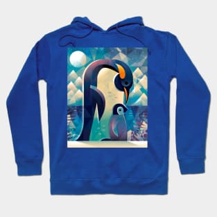 Penguin and chick! Hoodie